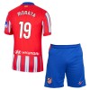 Conjunto (Camiseta+Pantalón Corto) Atlético Madrid Morata 19 Primera Equipación 2024-25 - Niño